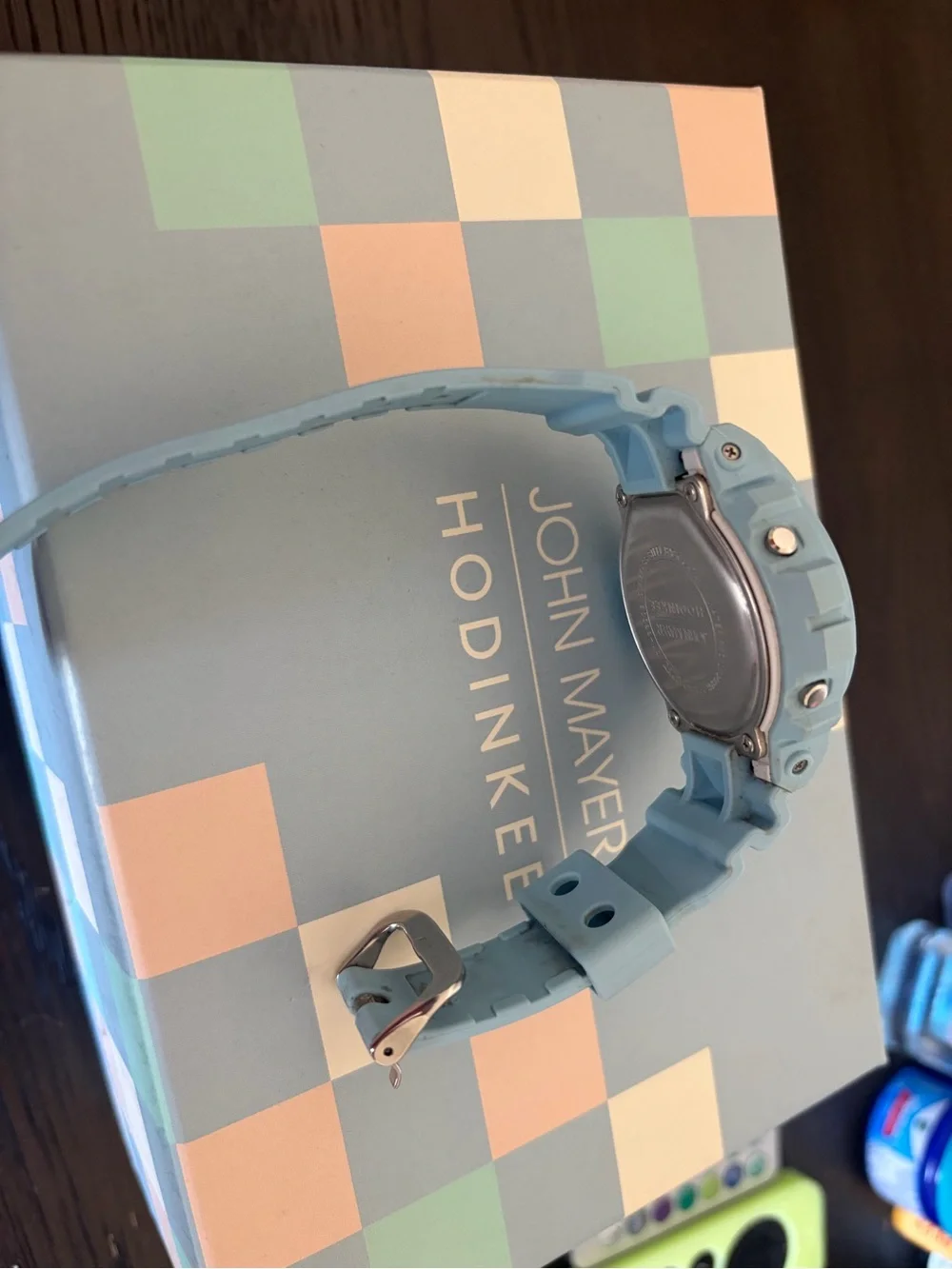 John Mayer Hodinkee Casio G-Shock Light Blue Digital Watch (Limited Edition)